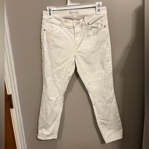 Loft white jeans